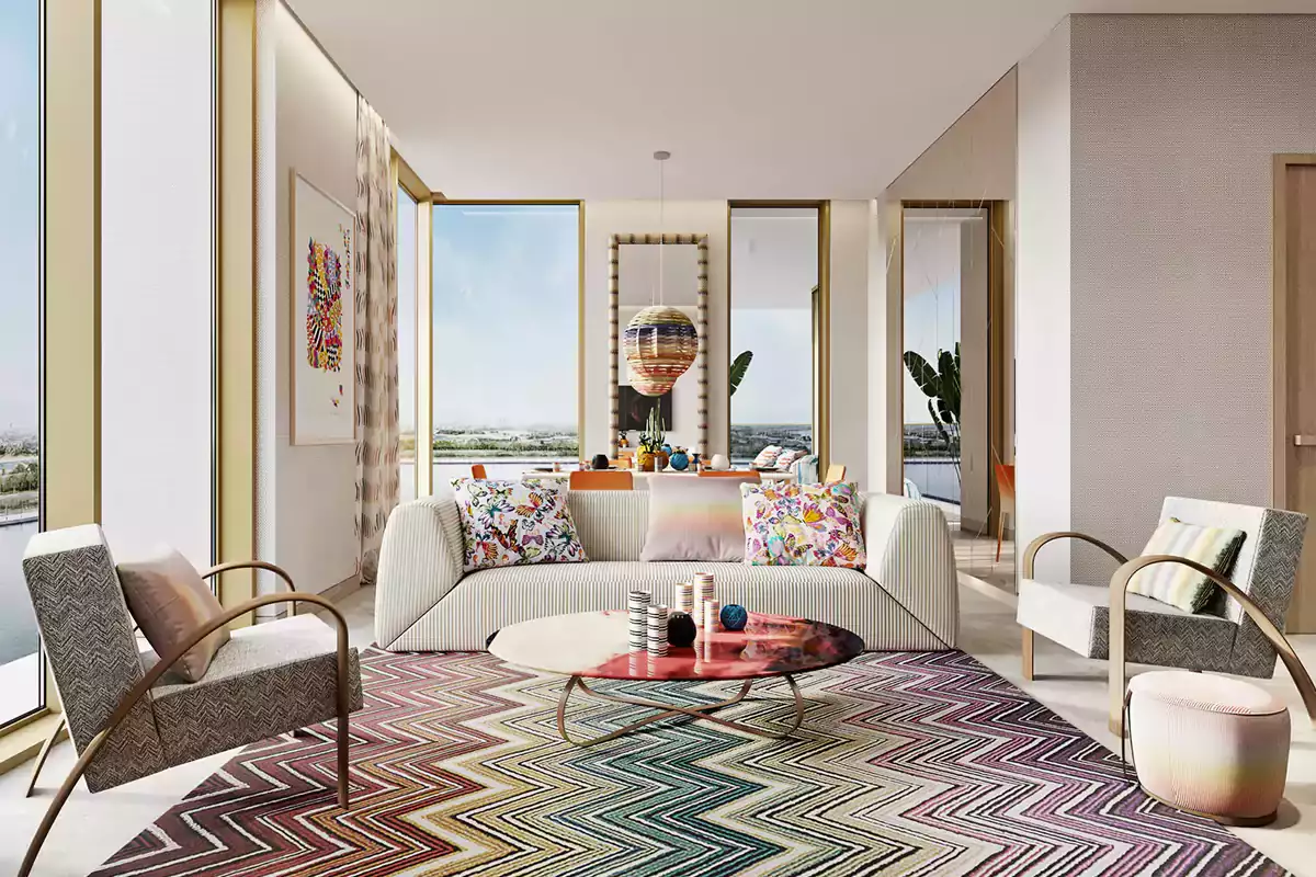 Living Area-Urban Oasis by Missoni
